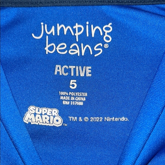 Jumping Beans Blue Super Mario Kids Tee - Picture 4 of 5